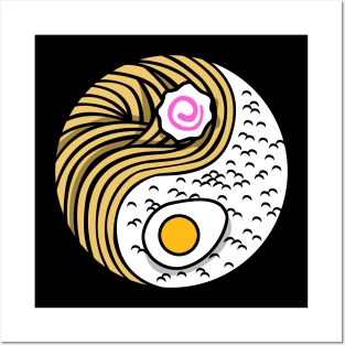 Yin Yang Ramen Posters and Art